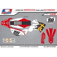 H1318 GRÁFICO ADESIVO HONDA TORNADO