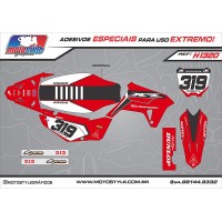 H1320 GRÁFICO ADESIVO HONDA TORNADO