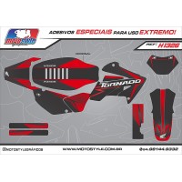 H1326 GRÁFICO ADESIVO HONDA TORNADO