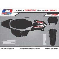 H1327 GRÁFICO ADESIVO HONDA TORNADO