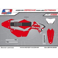 H1333 GRÁFICO ADESIVO HONDA TORNADO
