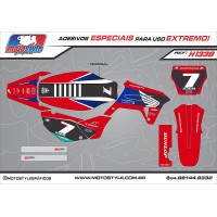 H1338 GRÁFICO ADESIVO HONDA TORNADO