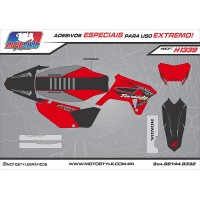 H1339 GRÁFICO ADESIVO HONDA TORNADO