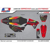 H1342 GRÁFICO ADESIVO HONDA TORNADO
