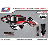 H1349 GRÁFICO ADESIVO HONDA TORNADO