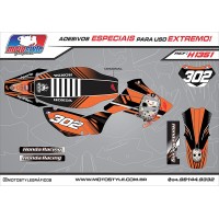 H1351 GRÁFICO ADESIVO HONDA TORNADO
