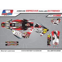 H1352 GRÁFICO ADESIVO HONDA TORNADO