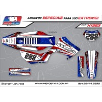 H1353 GRÁFICO ADESIVO HONDA TORNADO
