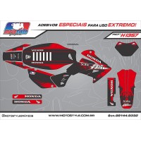 H1357 GRÁFICO ADESIVO HONDA TORNADO