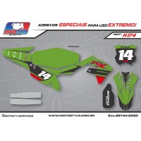 K174 GRÁFICO ADESIVO KAWASAKI