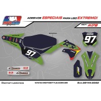 K176 GRÁFICO ADESIVO KAWASAKI