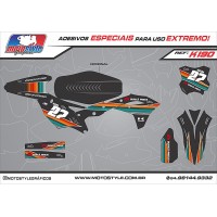 K190 GRÁFICO ADESIVO KAWASAKI