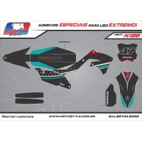 K196 GRÁFICO ADESIVO KAWASAKI