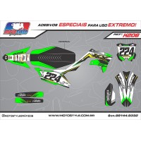 K206 GRÁFICO ADESIVO KAWASAKI