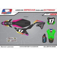 K208 GRÁFICO ADESIVO KAWASAKI