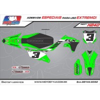 K240 GRÁFICO ADESIVO KAWASAKI