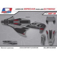 MXF 118 GRÁFICO ADESIVO MXF 2T FACTORY RACING