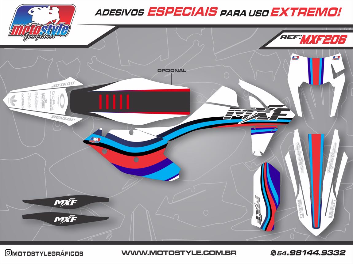 MXF 206 GRÁFICO ADESIVO MXF 4T