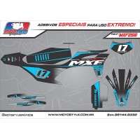 MXF 256 GRÁFICO ADESIVO MXF 4T