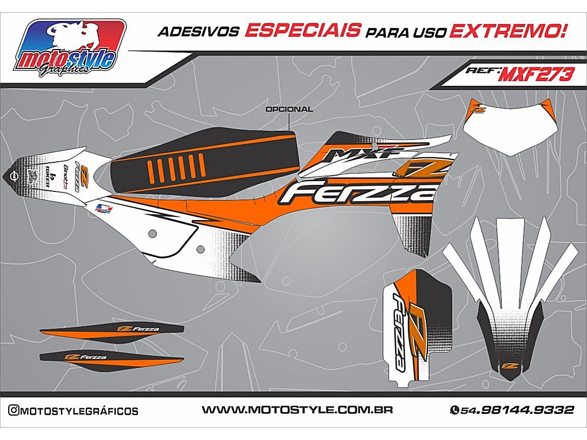 MXF 273 GRÁFICO ADESIVO MXF 4T