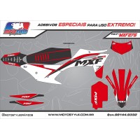 MXF 275 GRÁFICO ADESIVO MXF 4T