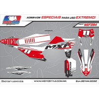 MXF 284 GRÁFICO ADESIVO MXF 4T