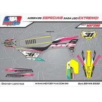 MXF 288 GRÁFICO ADESIVO MXF 4T