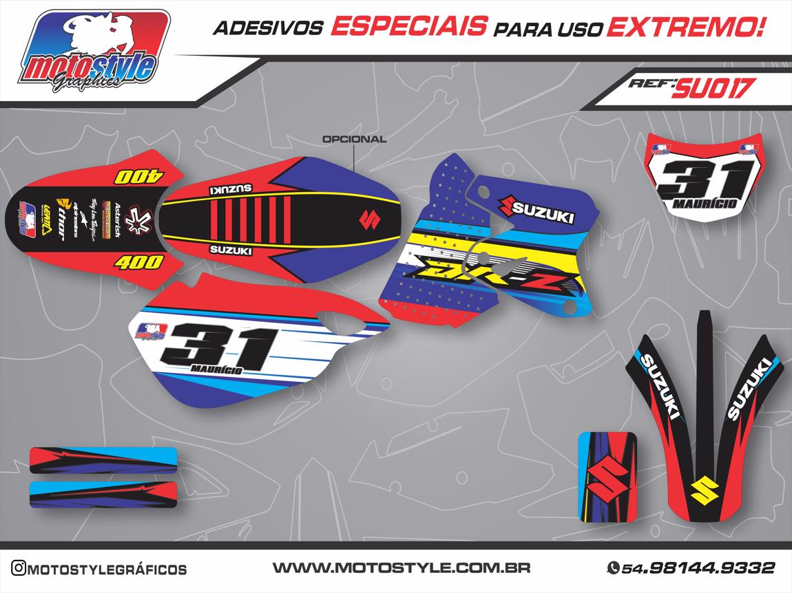 SU 017 GRÁFICO ADESIVO SUZUKI
