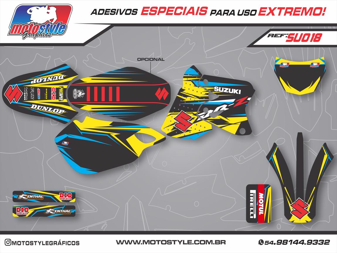 SU 018 GRÁFICO ADESIVO SUZUKI