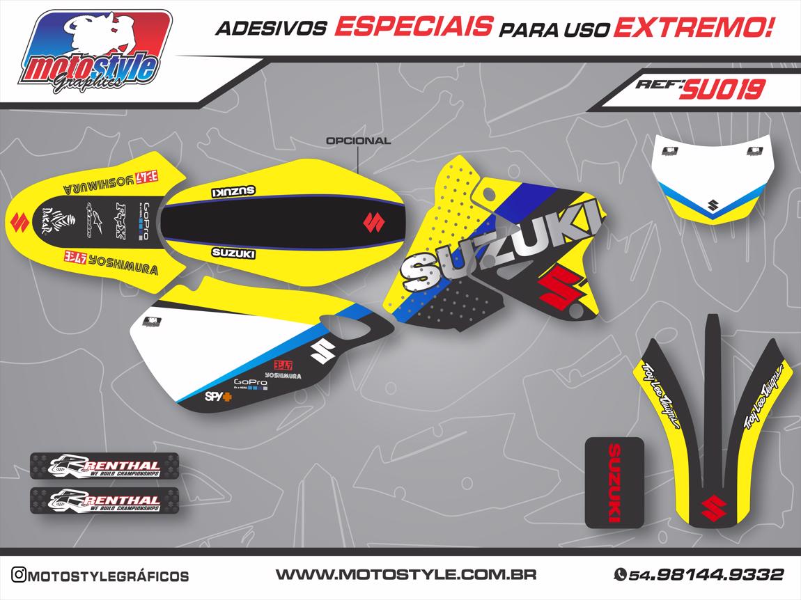 SU 019 GRÁFICO ADESIVO SUZUKI