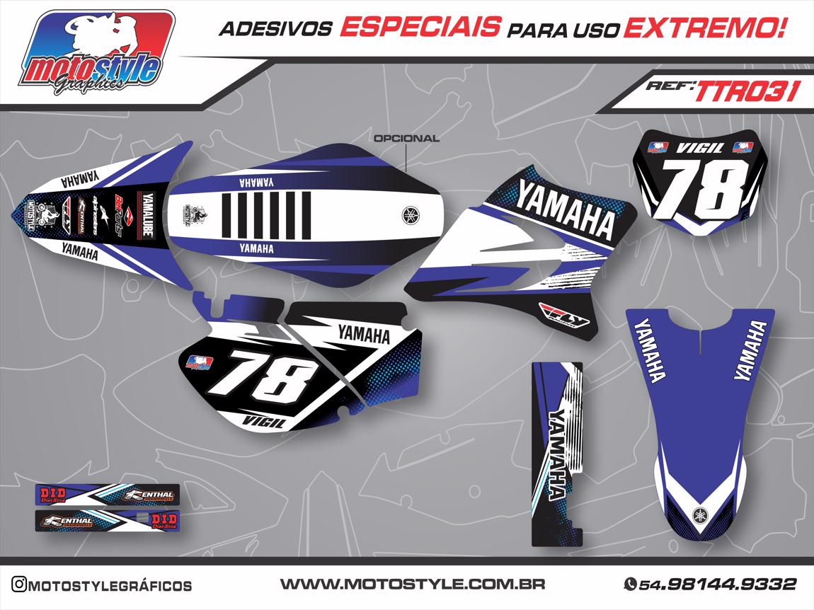 TTR 031 GRÁFICO ADESIVO YAMAHA TTR