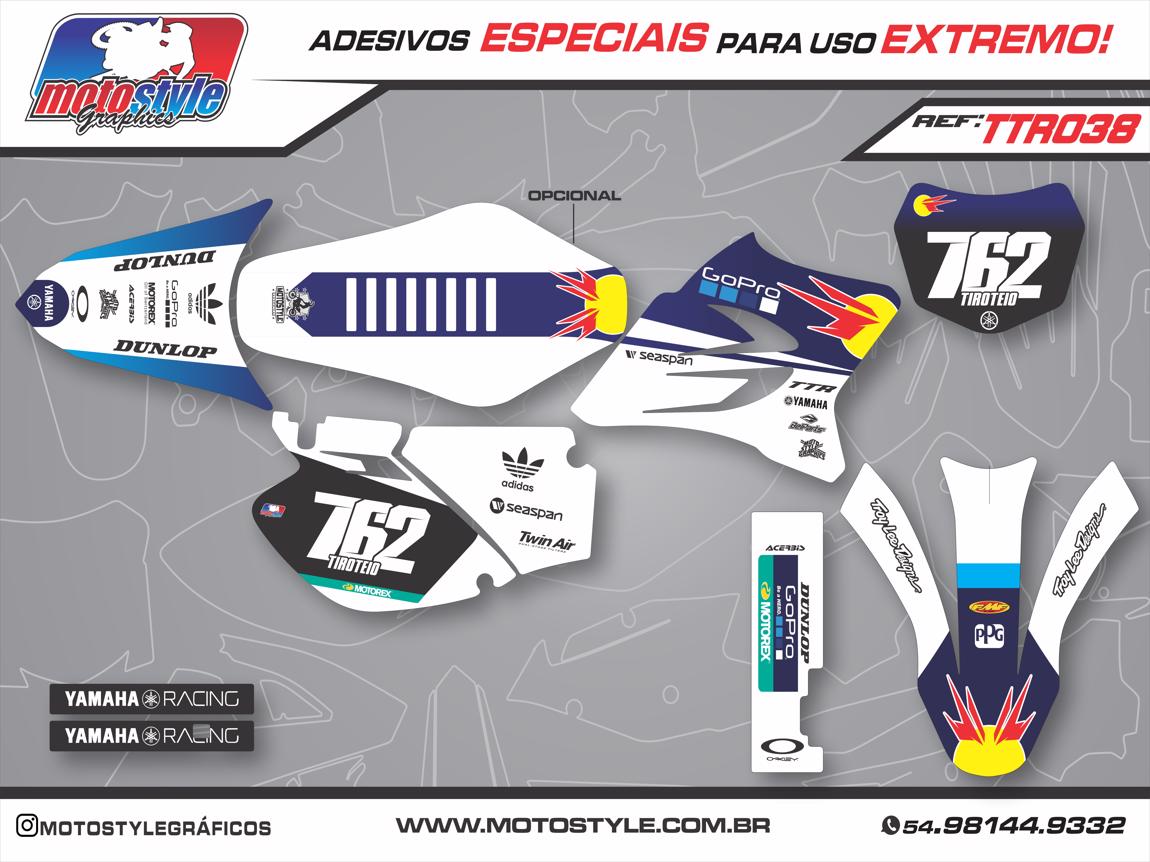 TTR 038 GRÁFICO ADESIVO YAMAHA TTR