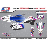 TTR 055 GRÁFICO ADESIVO YAMAHA TTR