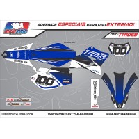 TTR 058 GRÁFICO ADESIVO YAMAHA TTR