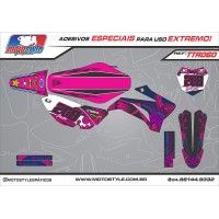 TTR 060 GRÁFICO ADESIVO YAMAHA TTR