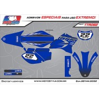 TTR 062 GRÁFICO ADESIVO YAMAHA TTR