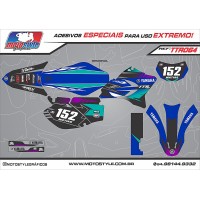 TTR 064 GRÁFICO ADESIVO YAMAHA TTR