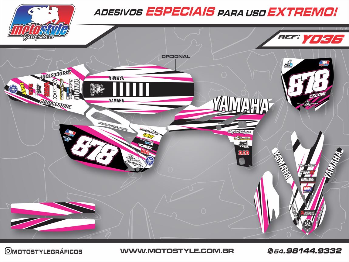 Y 036 GRÁFICO ADESIVO YAMAHA YZ - WR