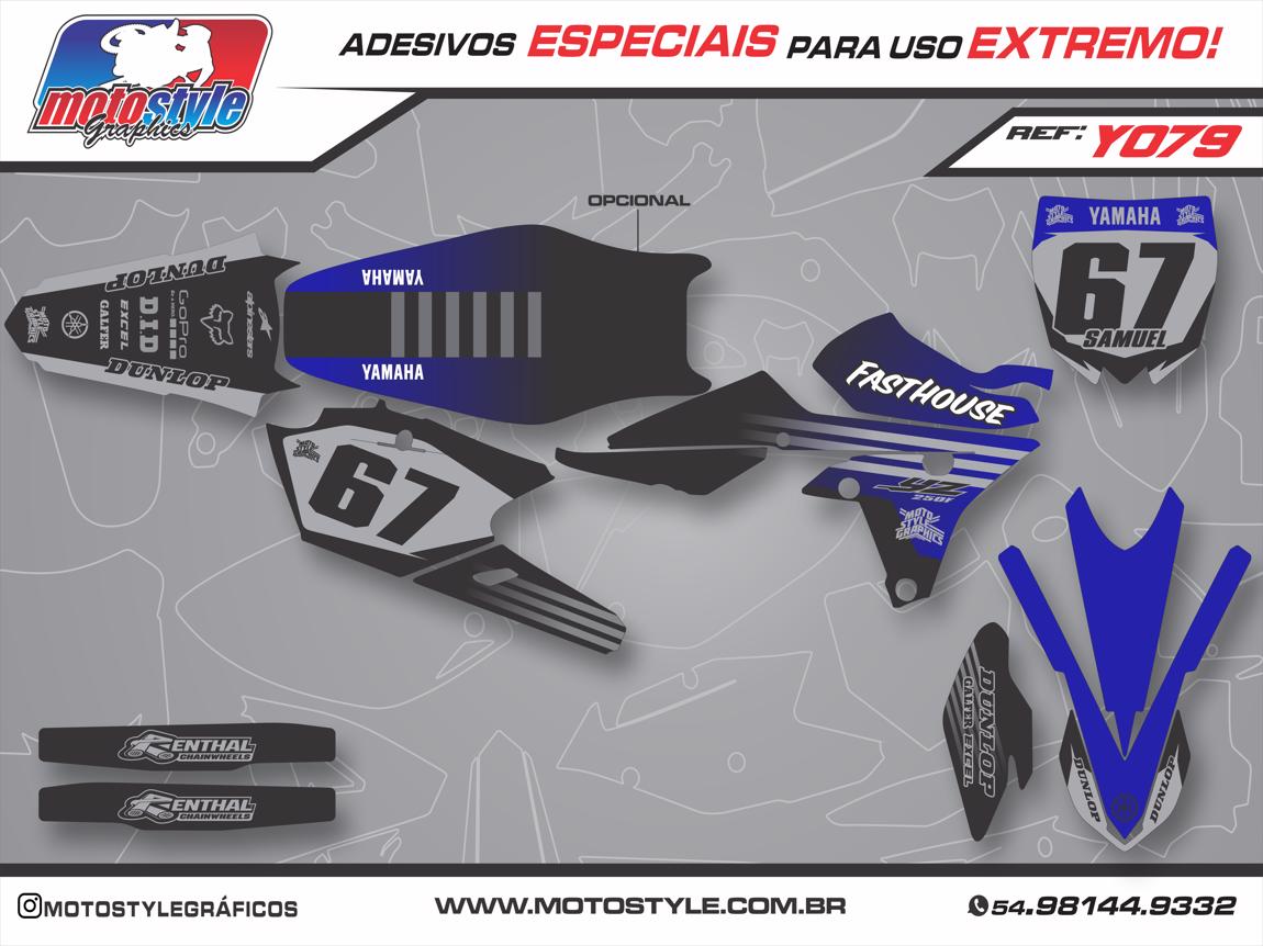 Y 079 GRÁFICO ADESIVO YAMAHA YZ - WR