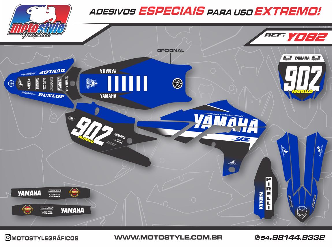 Y 082 GRÁFICO ADESIVO YAMAHA YZ - WR