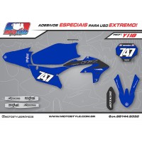 Y 118 GRÁFICO ADESIVO YAMAHA YZ - WR