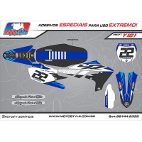 Y 121 GRÁFICO ADESIVO YAMAHA YZ - WR