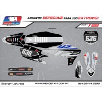 Y 122 GRÁFICO ADESIVO YAMAHA YZ - WR