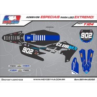 Y 124 GRÁFICO ADESIVO YAMAHA YZ - WR