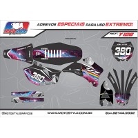 Y 126 GRÁFICO ADESIVO YAMAHA YZ - WR