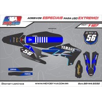 Y 127 GRÁFICO ADESIVO YAMAHA YZ - WR