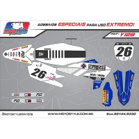 Y 129 GRÁFICO ADESIVO YAMAHA YZ - WR