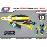 Y 130 GRÁFICO ADESIVO YAMAHA YZ - WR