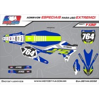 Y 132 GRÁFICO ADESIVO YAMAHA YZ - WR