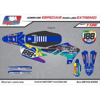 Y 135 GRÁFICO ADESIVO YAMAHA YZ - WR